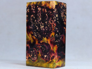 Stabilized Maple Burl Wood Mod Block